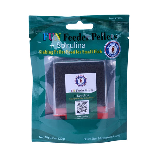 Bay Brand FUN Feeder Pellets - Spirulina 0.7oz