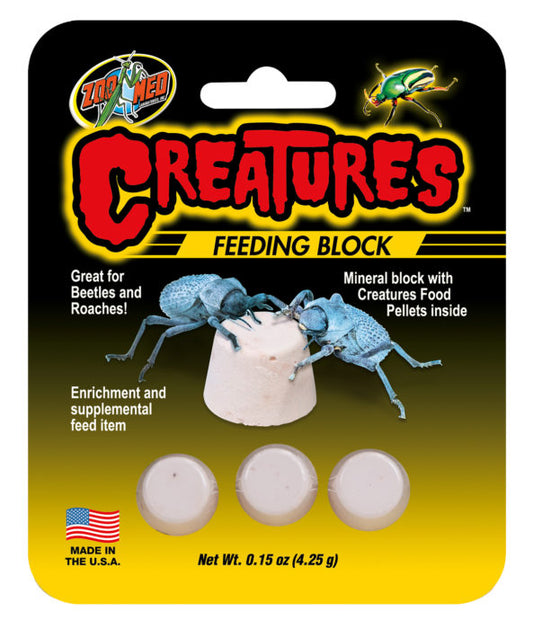 ZooMed Creatures® Feeding Block Zoo-Med