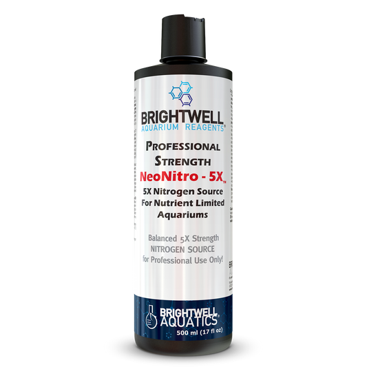 Brightwell Aquatics NeoNitro 5X – Ultra-Concentrated Nitrogen (Nitrate) for Planted Aquariums