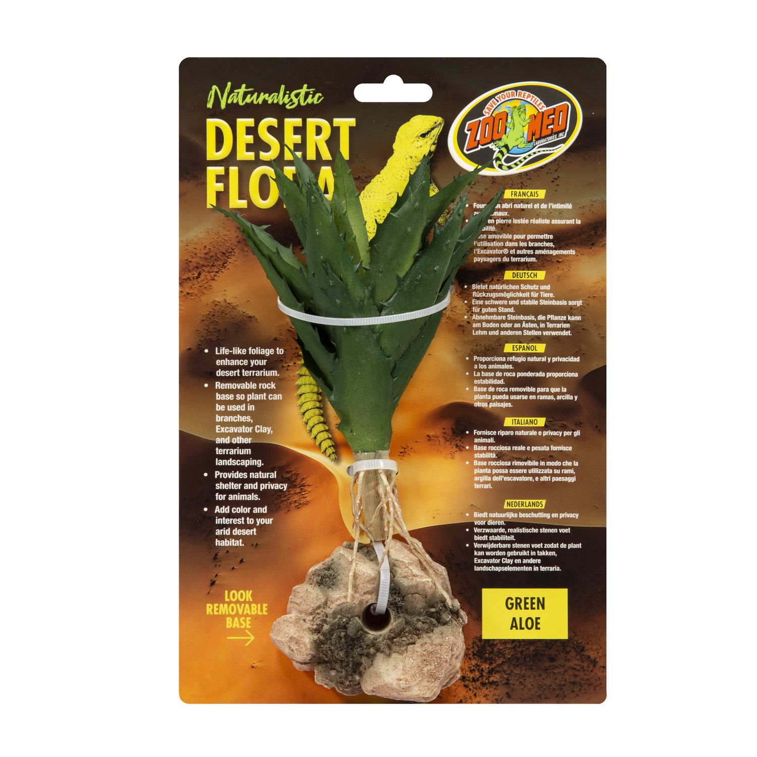 Zoo Med Desert Flora – Green Aloe Zoo-Med