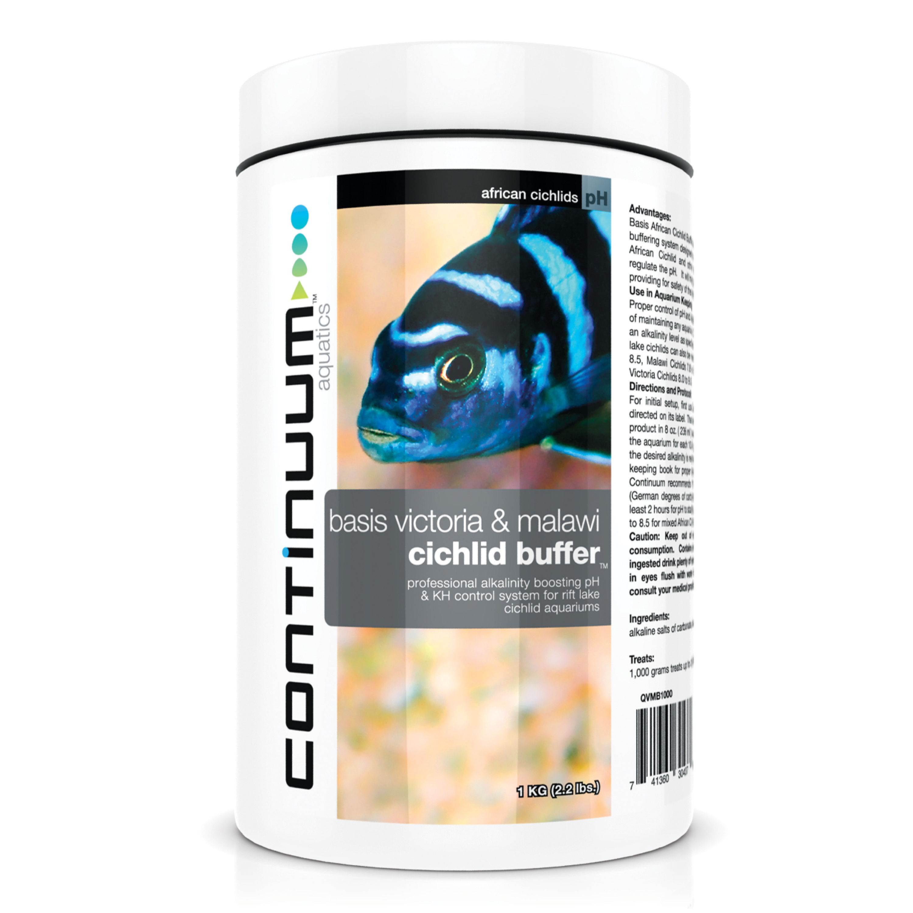 Continuum Aquatics Continuum Aquatics Basis Victoria & Malawi Cichlid Buffer