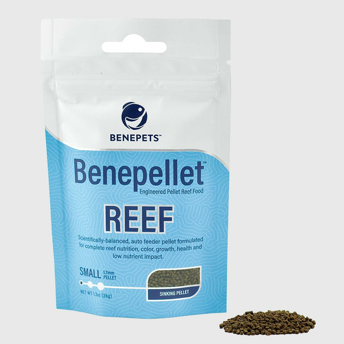 Benepets REEF Benepellet Small 1.7mm - 1.3oz Benepets