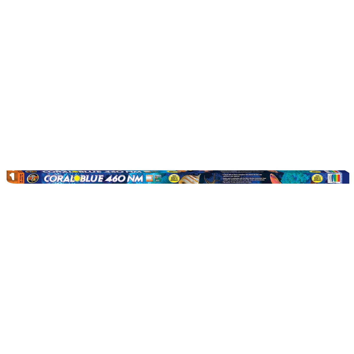 Zoo Med T8 Coral Blue 460 NM Zoo-Med