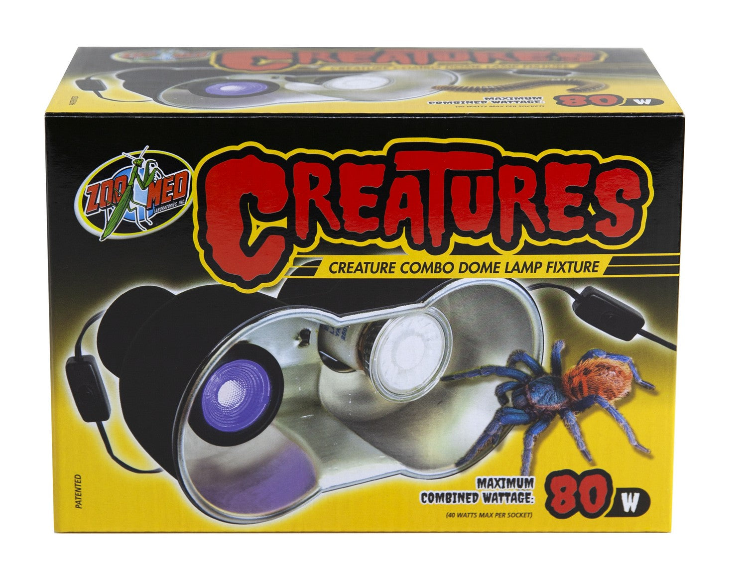 Zoo Med Creatures® Combo Dome Lamp Fixture Zoo-Med