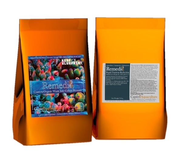 Captiv8 Reef BluePrint – Remedi8 — Dry Microbial Blend for Nutrient Control & Clarity 25 g, 75 g Captiv8 Aquaculture