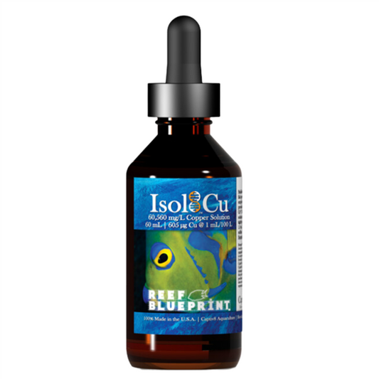 Captiv8 Reef BluePrint – Isol8:Cu (60 mL) — Ultra-Pure Copper (Cu) Trace Supplement for Marine/ Reef