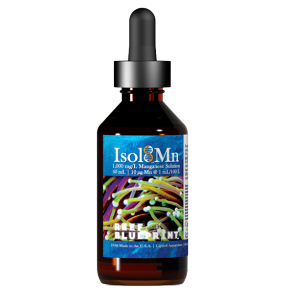 Captiv8 Reef BluePrint – Isol8:Mn 60 mL, 355 mL — Ultra-Pure Manganese Mn Trace Supplement for Marine/Reef Captiv8 Aquaculture