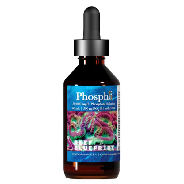 Captiv8 Reef BluePrint – Phosph8 60 mL, 355 mL — Precision Phosphate PO₄³⁻ Supplement for Marine/Reef Captiv8 Aquaculture