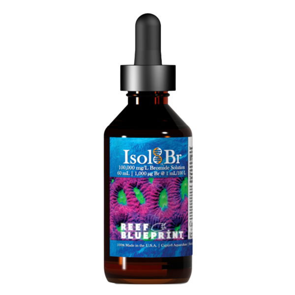 Captiv8 Reef BluePrint – Isol8:Br 60 mL — Ultra-Pure Bromine Br Trace Supplement for Marine/Reef Captiv8 Aquaculture