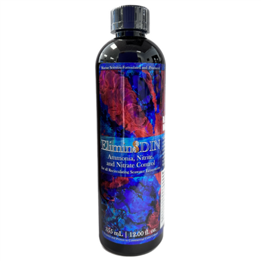 Captiv8 Reef BluePrint – Elimin8 DIN (60 mL, 355 mL) — Targeted Dissolved Inorganic Nitrogen Control