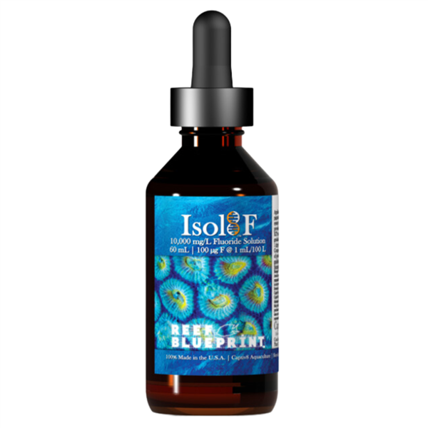 Captiv8 Reef BluePrint – Isol8:F 60 mL — Ultra-Pure Fluorine F Trace Supplement for Marine/Reef Captiv8 Aquaculture