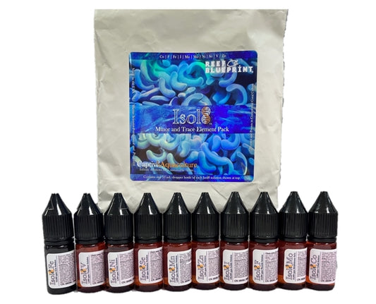 Captiv8 Reef BluePrint – Isol8: Minor & Trace Element Pack — Integrated Trace System for Advanced Reefs