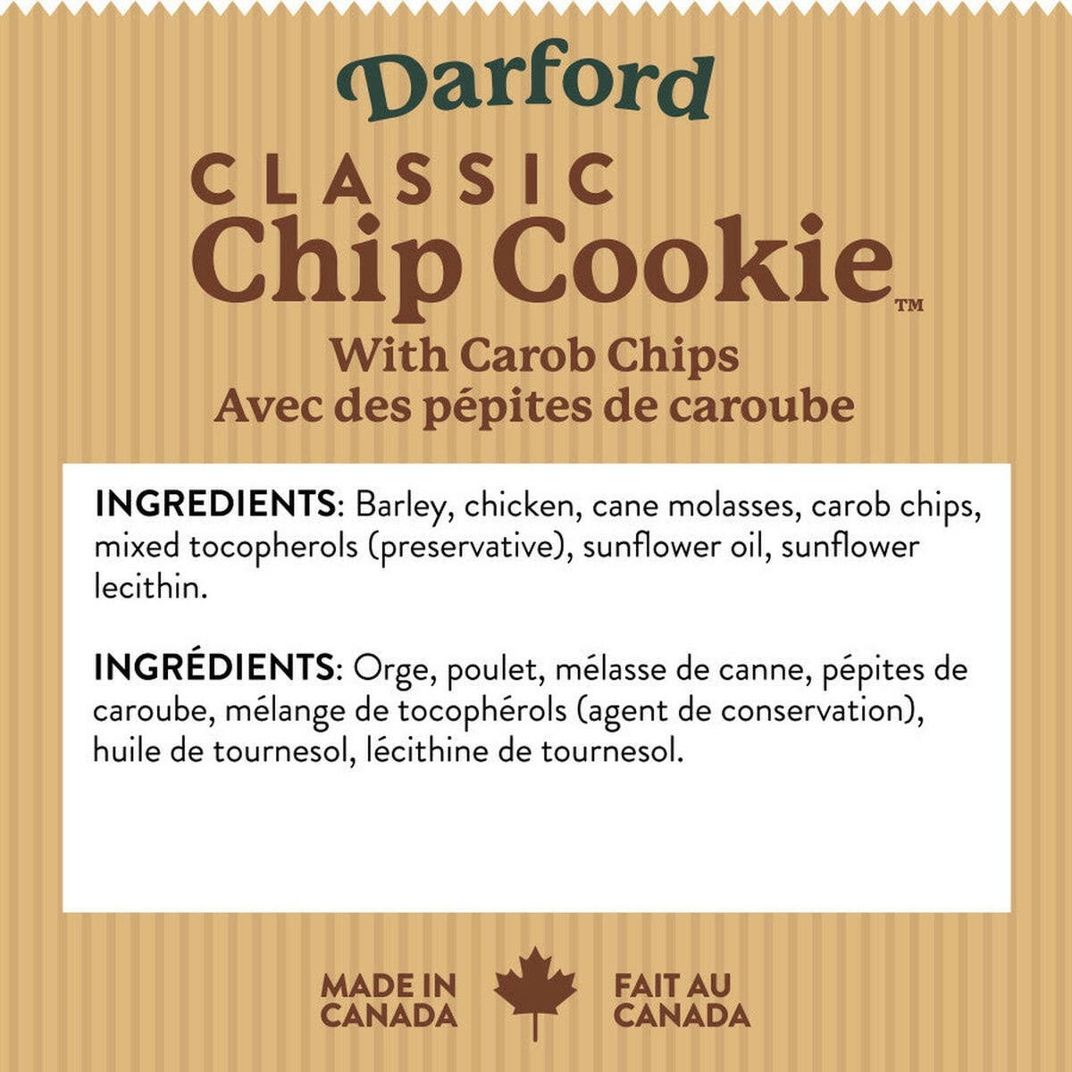 Darford Classic Chip Cookie Dog Treats Darford