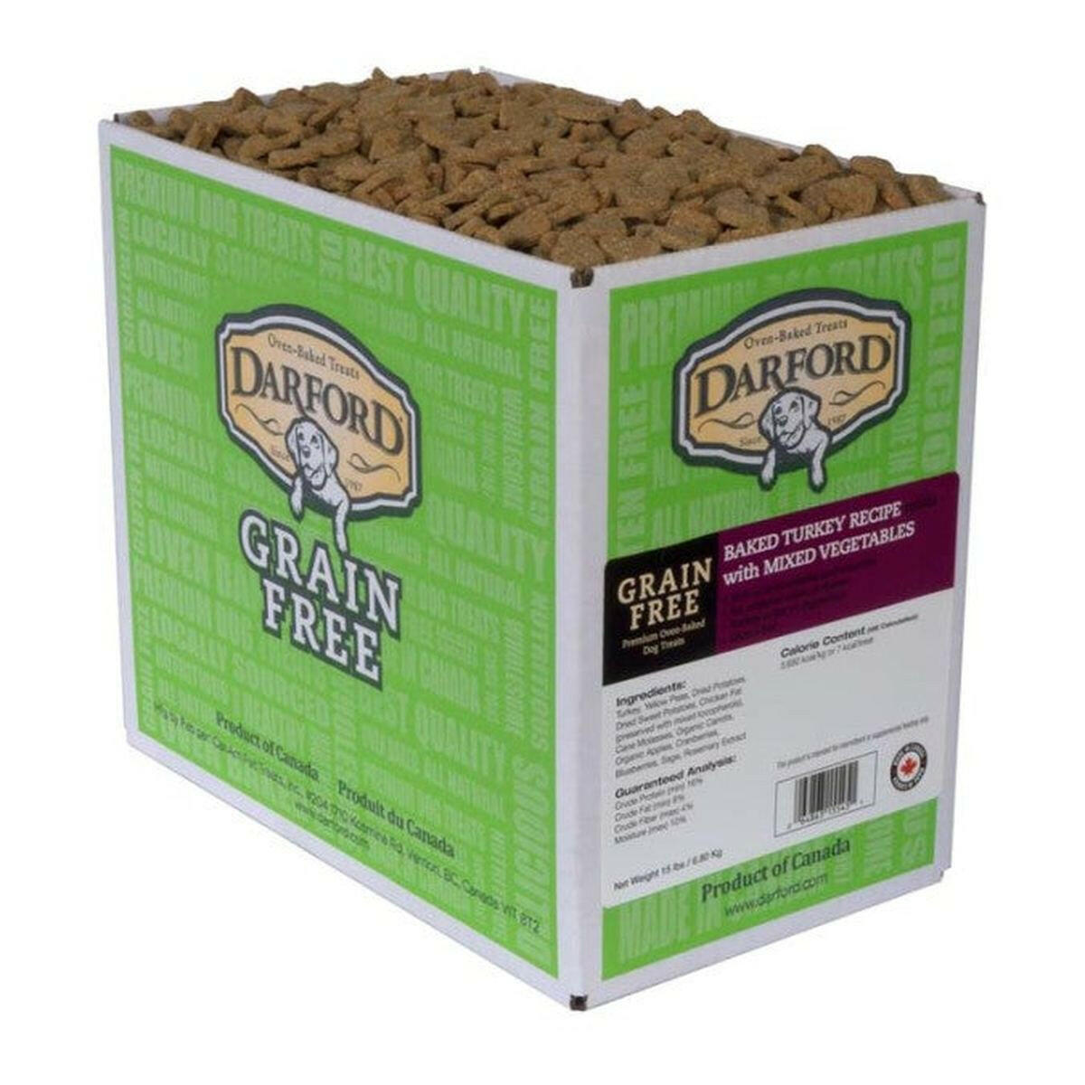 Darford Oven Baked Grain Free Dog Treats Darford