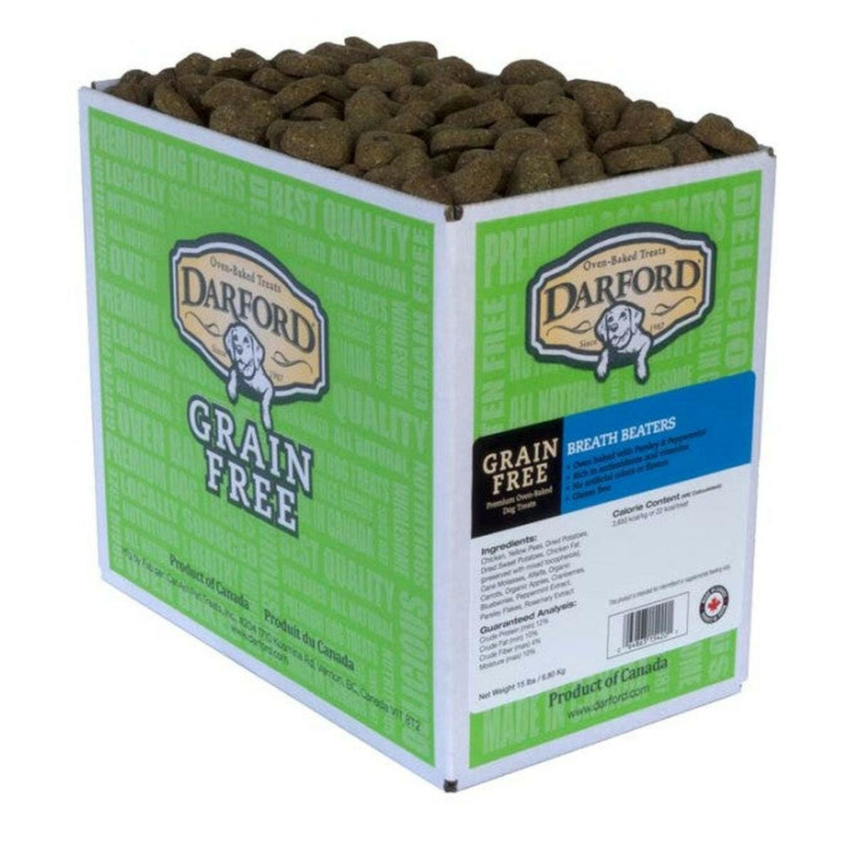 Darford Oven Baked Grain Free Dog Treats Darford