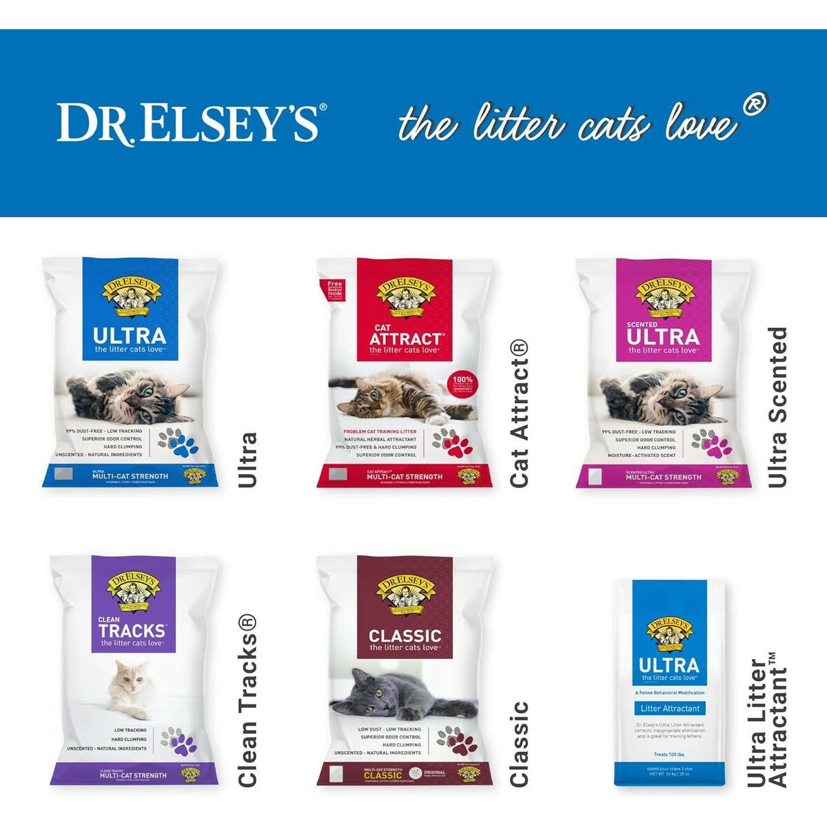 Dr. Elsey's Ultra Precious Scoopable Cat Litter Dr. Elsey's