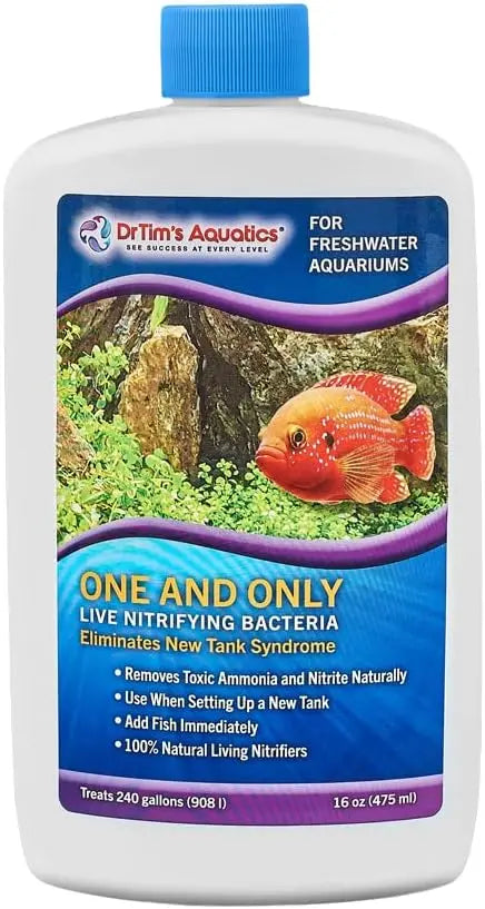 Dr. Tim’s Aquatics Freshwater One & Only Live Nitrifying Bacteria Dr Tim’s Aquatics