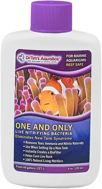 Dr. Tim’s Aquatics Saltwater One & Only Live Nitrifying Bacteria Dr Tim’s Aquatics