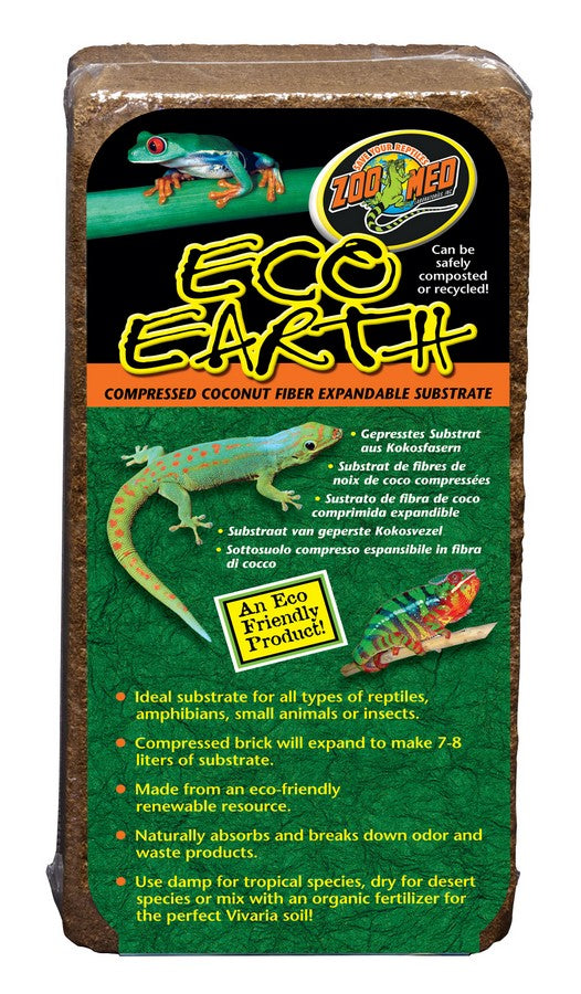 Zoo Med Eco Earth® Coconut Fiber Substrate Zoo-Med