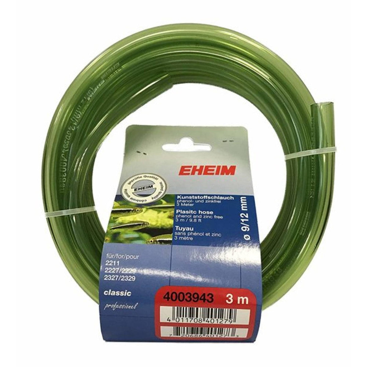 Eheim Replacement Part - Hose 9/12 MM 3 m 9.8 ft 4003943