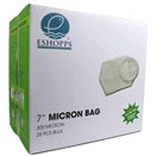 Eshopps Round Filter Sock 7" 300 Micron 25 Pack Eshopps
