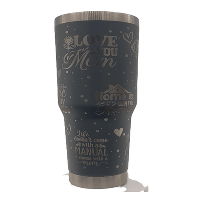 Etched Mother’s Day Tumblers – 20oz, 30oz, 40oz Lawn and Pets