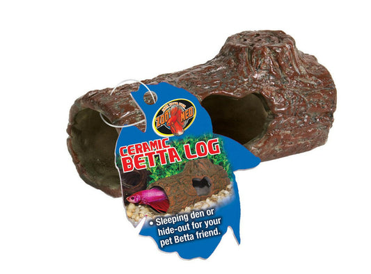 Zoo Med Betta Ceramic Log™ Zoo-Med