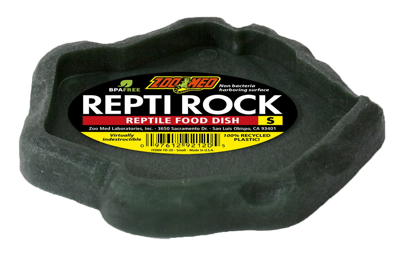 Zoo Med Repti Rock Food Dish Zoo-Med