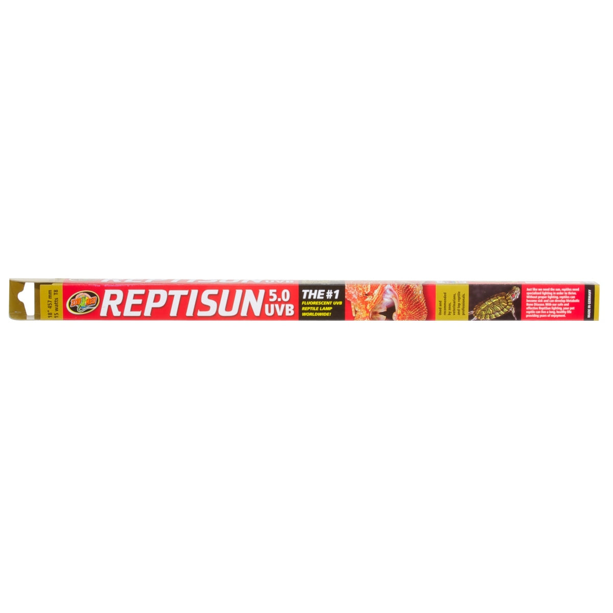Zoo Med T8 ReptiSun® 5.0 UVB Fluorescent Bulb Zoo-Med