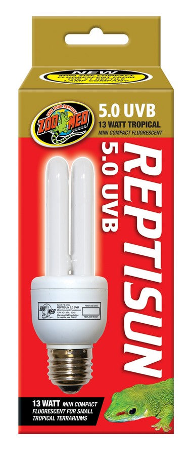 Zoo Med ReptiSun® 5.0 Mini Compact Fluorescent Zoo-Med