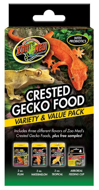 Zoo Med Crested Gecko Food Variety & Value Pack.