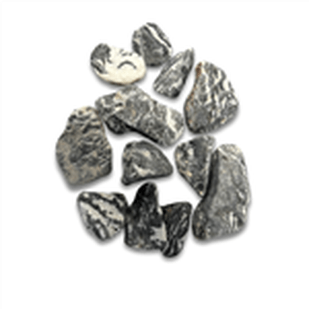 Feller Stone - Zebra Rock Pebbles 25 lbs Feller Stone