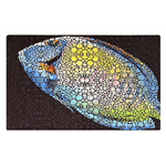 Flipper Aquarium Mat with Tang Artwork Flipper