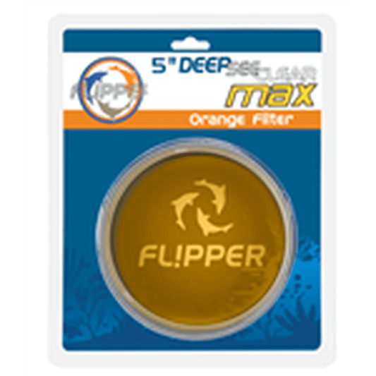 Flipper DeepSee Clear Orange Lens FIlter for 5" Max Flipper