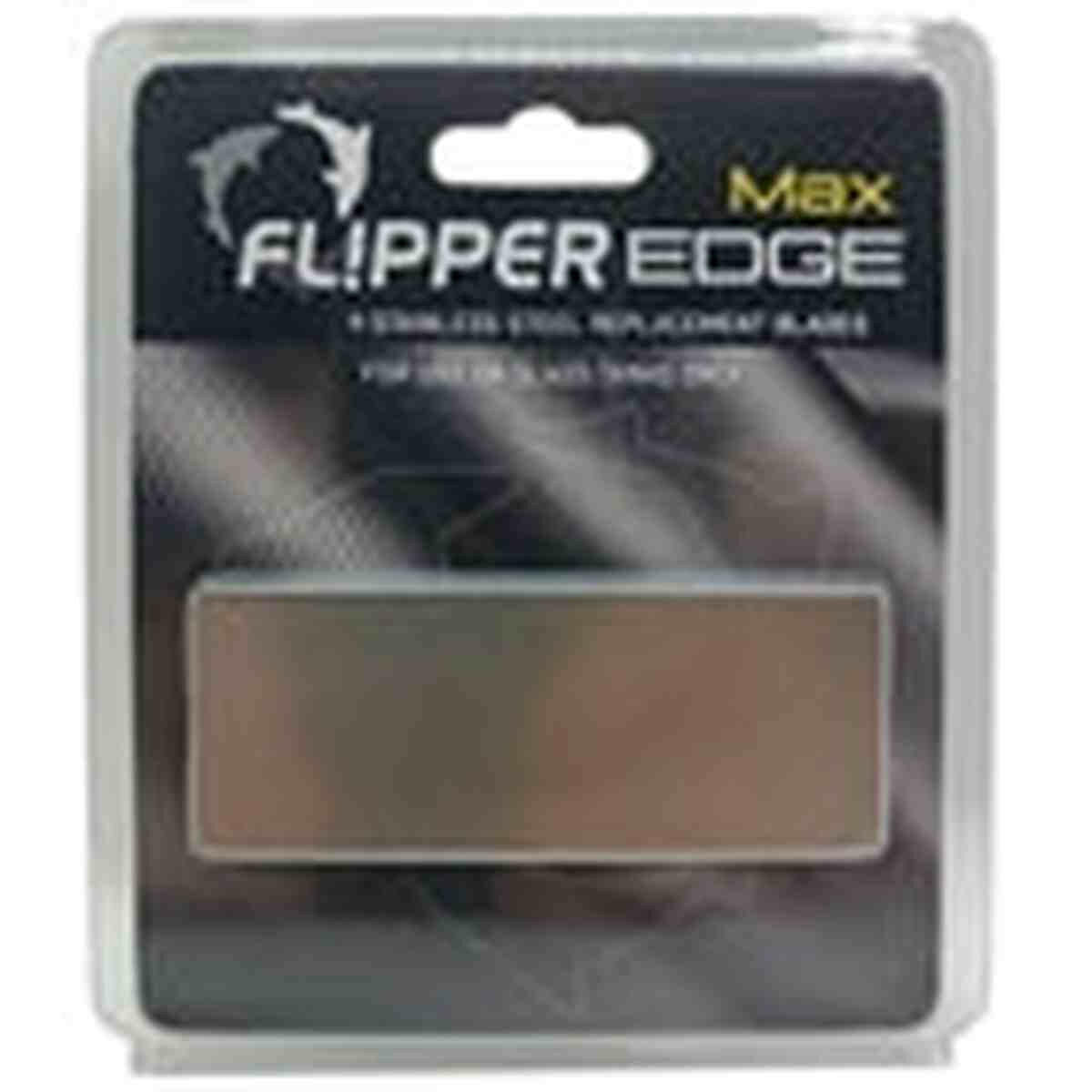 Flipper EDGE-MAX Stainless Steel Blades - 4pk Flipper
