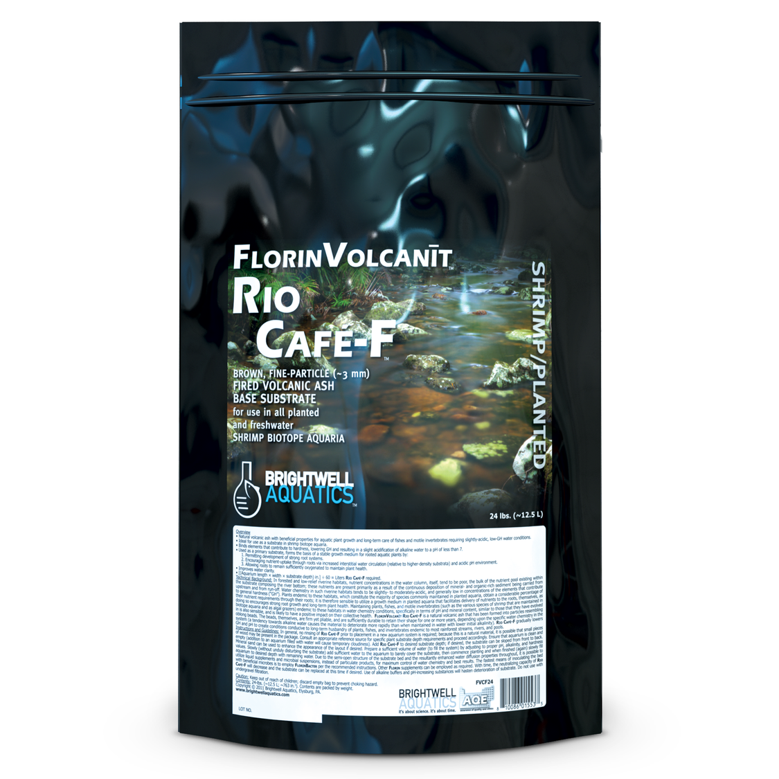 Brightwell Aquatics Florin Volcanit Rio Cafe-F