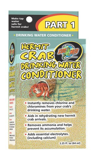 Zoo Med Hermit Crab Drinking Water Conditioner Zoo-Med