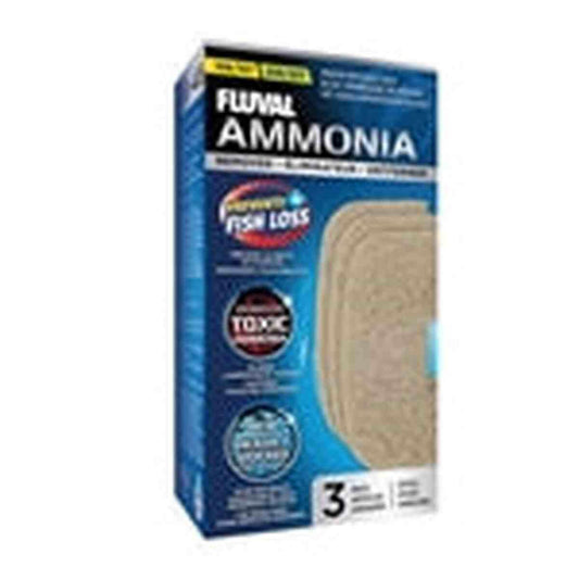 Hagen Fluval Ammonia Remover Pad 106/107 and 206/207 - 3 pk Hagen