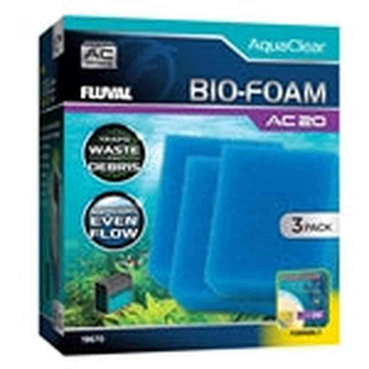 Hagen Fluval Biofoam Filter Blue 3pk - AC20 Hagen