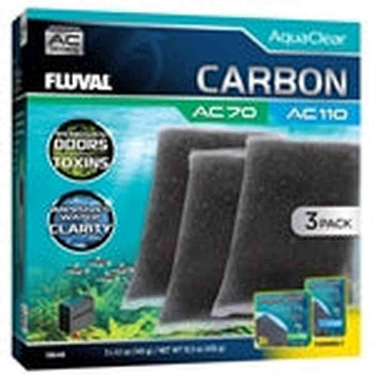 Hagen Fluval Carbon Insert 3pk - AC70/110 Hagen