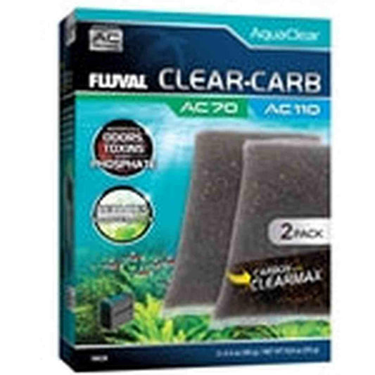 Hagen Fluval Clear-Carb Insert 2pk - AC70/110 Hagen