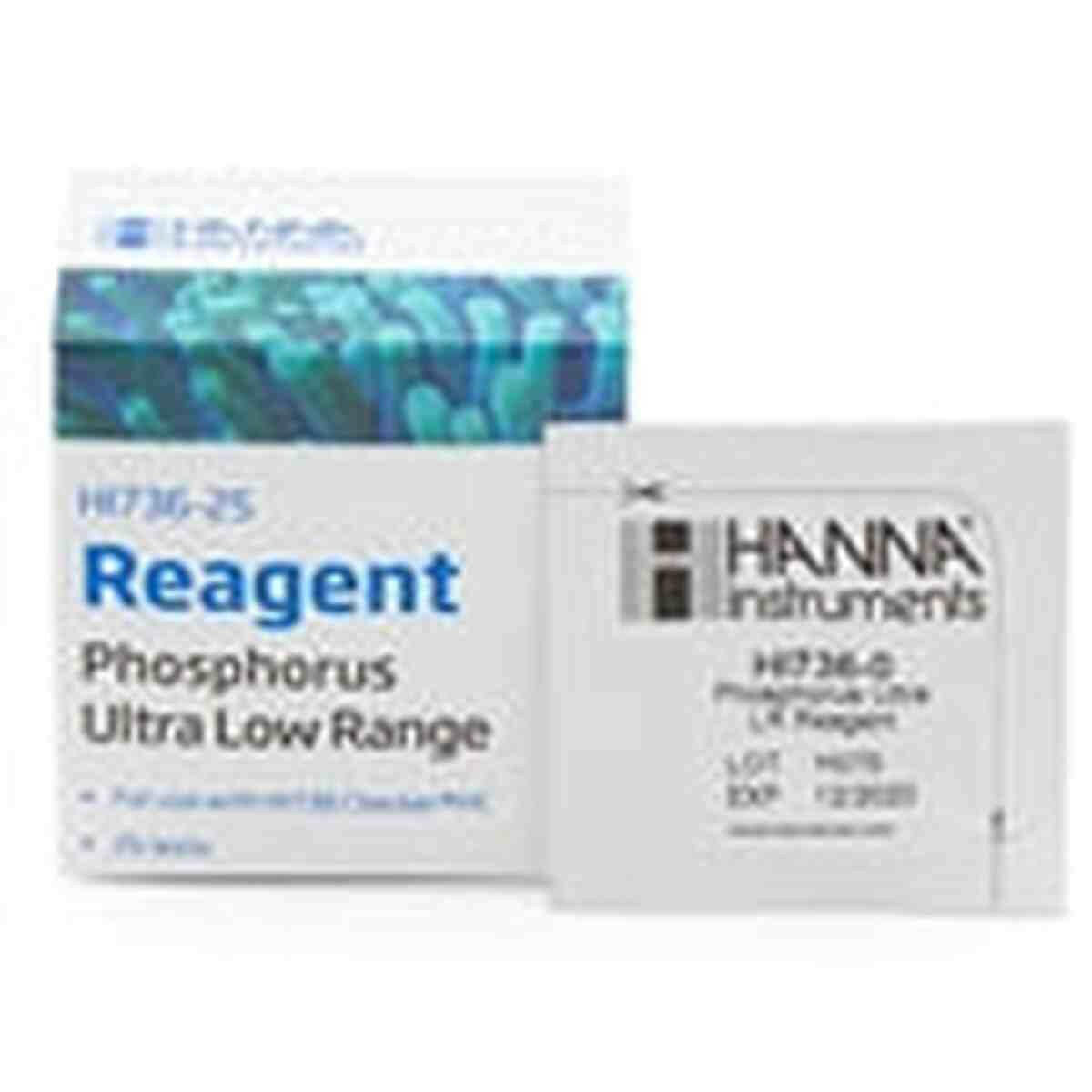 Hanna Phosphorus Ultra Low Range Checker Reagents 25 Tests - HI736-25 Hanna Instruments