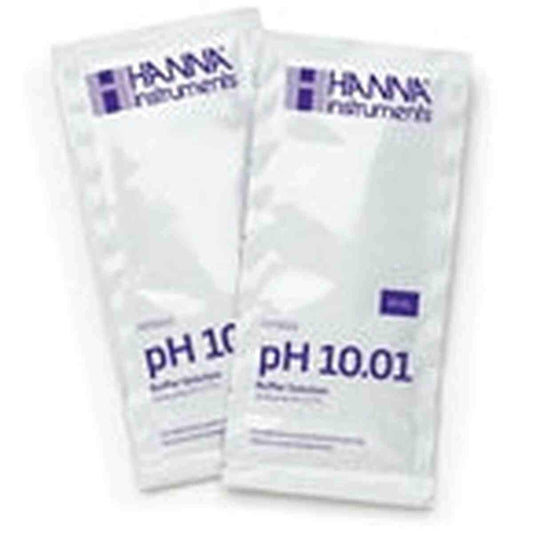 Hanna pH 10.01 Calibration Buffer Sachets 25 x 20 mL - HI70010P Hanna Instruments