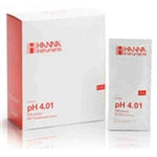 Hanna pH 4.01 Calibration Buffer Sachets 25 x 20 mL - HI70004P Hanna Instruments