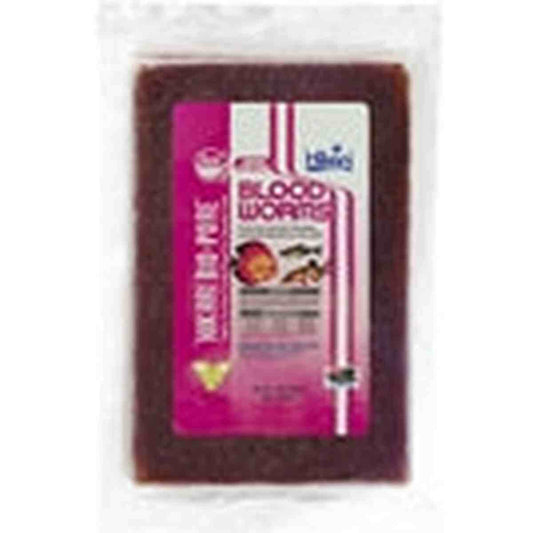 Hikari FROZEN Blood Worms 8oz Flat Hikari