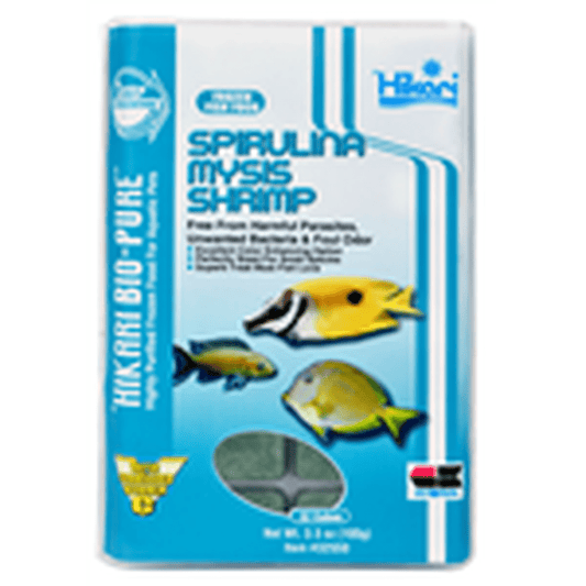 Hikari FROZEN Spirulina Mysis Shrimp Cubes 3.5oz Hikari