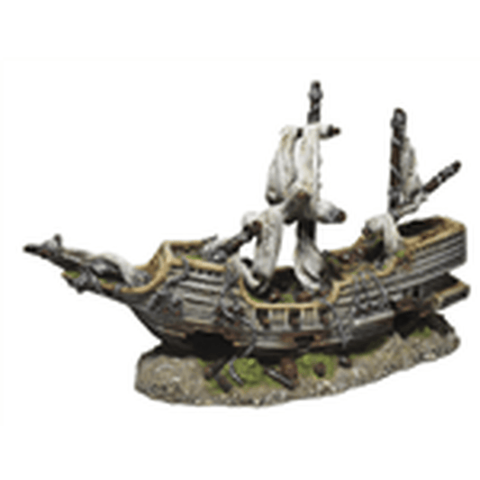 Hikari Resin Ornament - Galleon Shipwreck Hikari