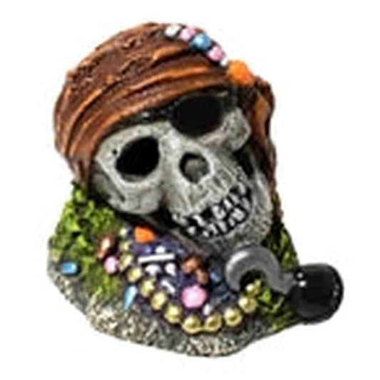 Hikari Resin Ornament - Pirate Skull w/ Treasure Hikari