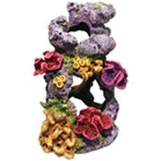 Hikari Resin Ornament - Rock & Coral Swim Through Hikari