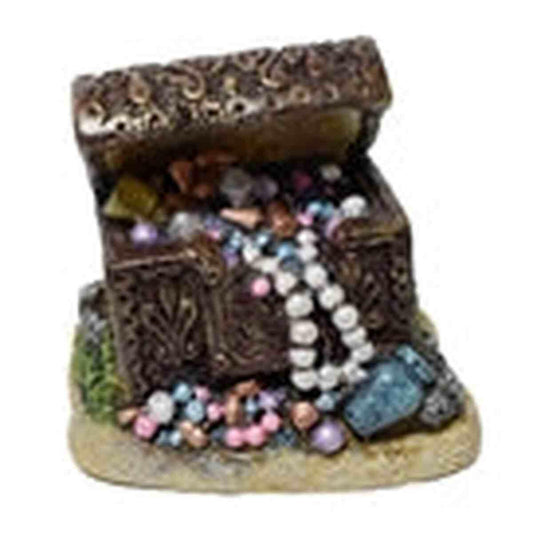 Hikari Resin Ornament - Treasure Chest w/ Pearls Hikari